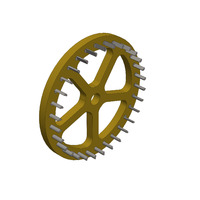 Roue a chevilles