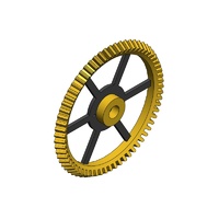 Roue conique